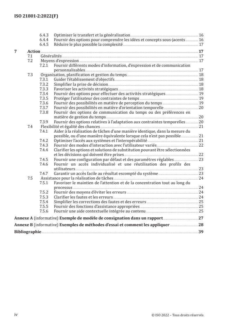 ISO 21801-2:2022 ISO 21801-2:2022 - Cognitive accessibility — Part 2: Reporting
Released:10. 10. 2022 - Page 4 preview