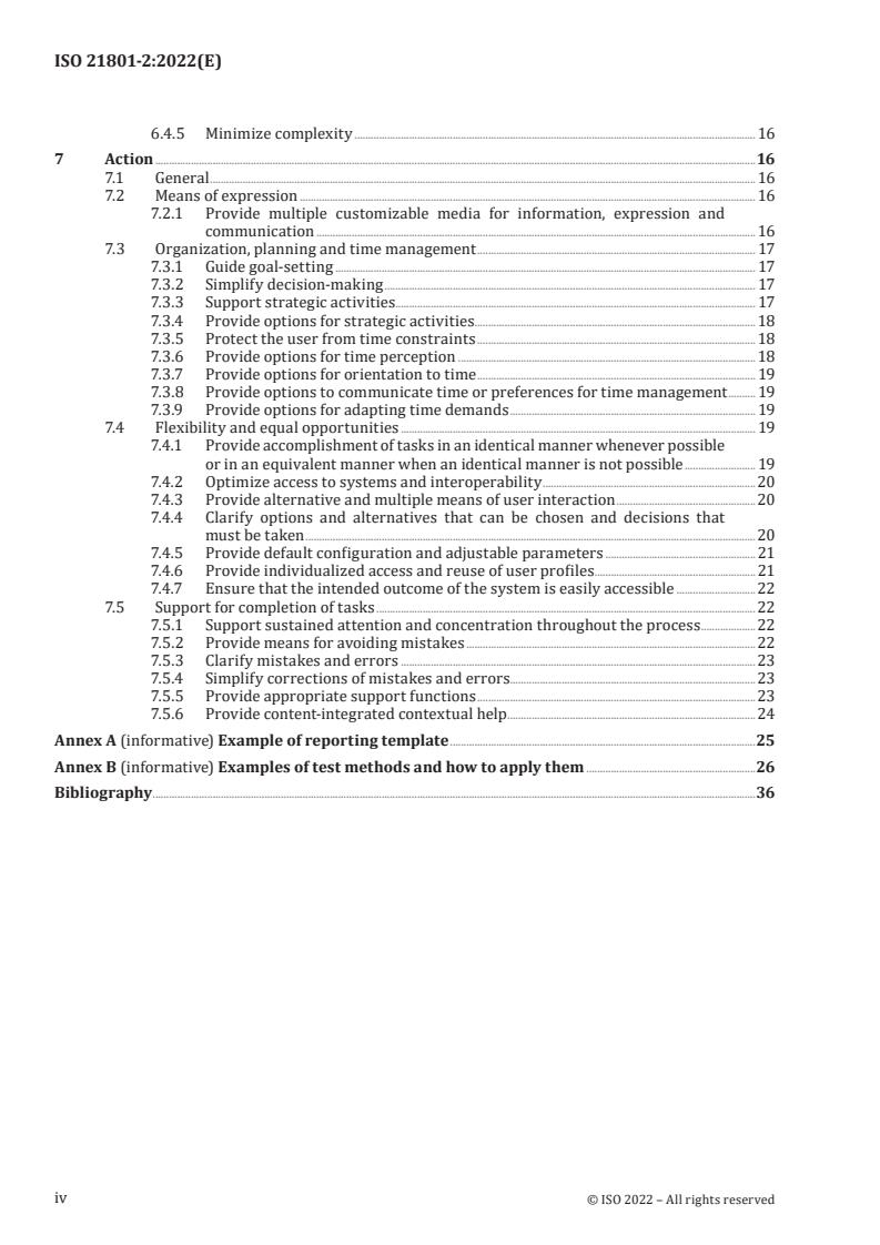 ISO 21801-2:2022 ISO 21801-2:2022 - Cognitive accessibility — Part 2: Reporting
Released:10. 10. 2022 - Page 4 preview