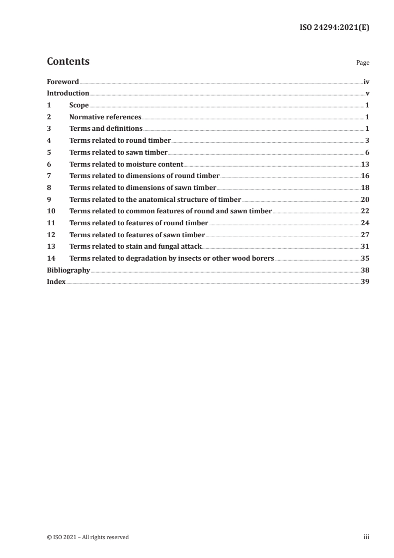 ISO 24294:2021 - Timber — Round and sawn timber — Vocabulary
Released:9/9/2021