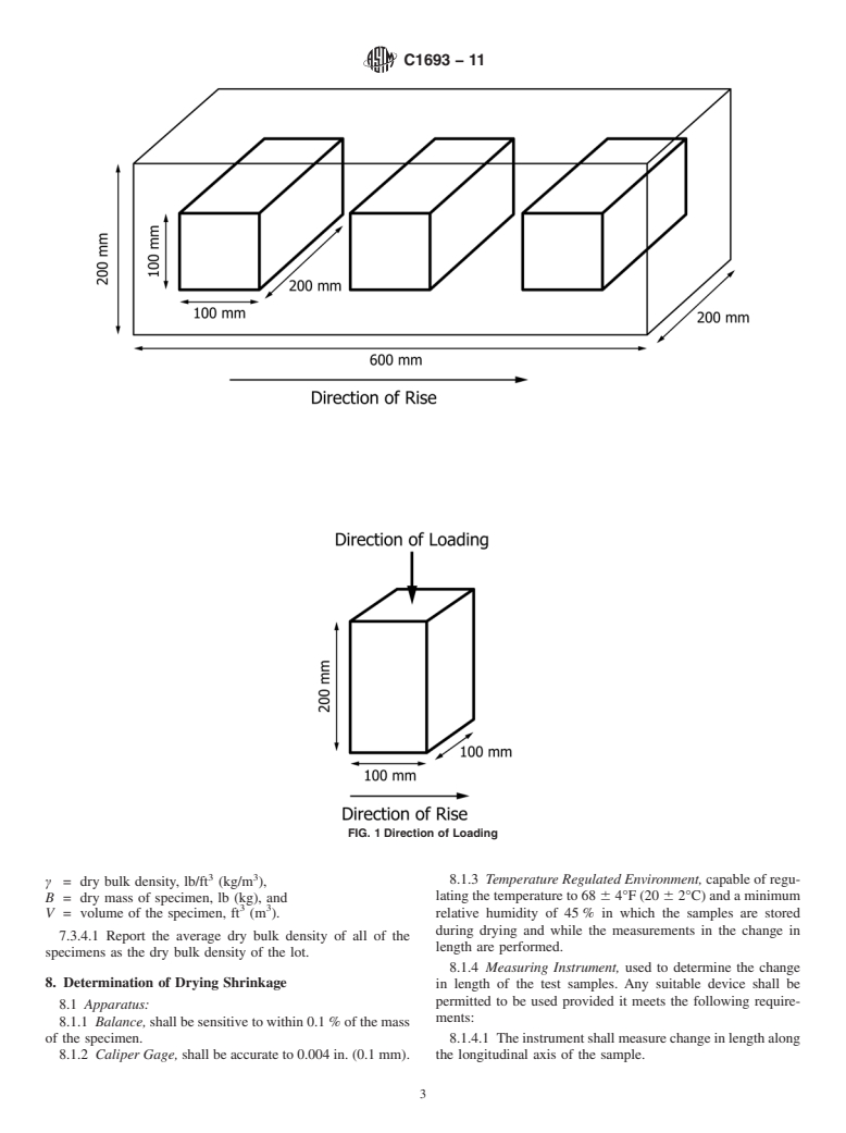 ASTM C1693-11 - Standard Specification for Autoclaved Aerated Concrete (AAC)