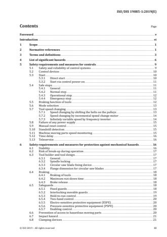 ISO/FDIS 19085-1