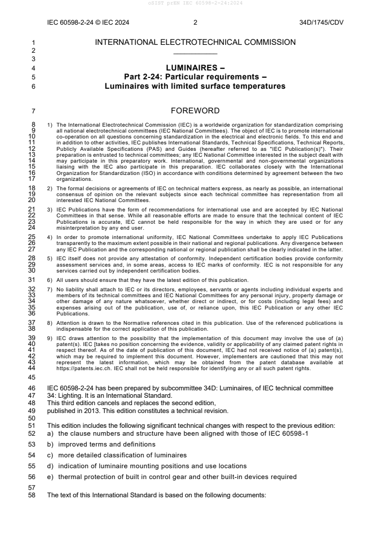 oSIST prEN IEC 60598-2-24:2024 oSIST prEN IEC 60598-2-24:2024 - Page 4 preview