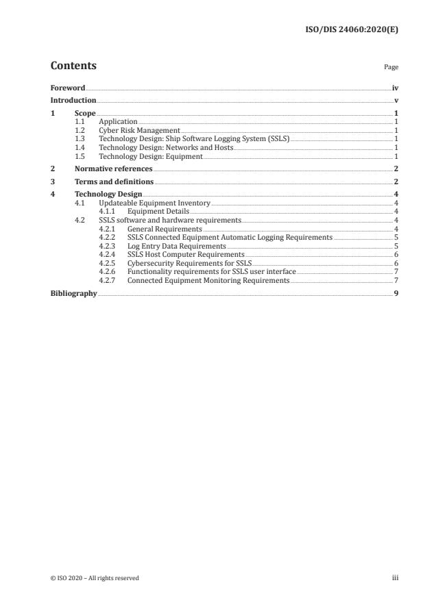 ISO/DIS 24060 - Ships and marine technology -- Software maintenance ...