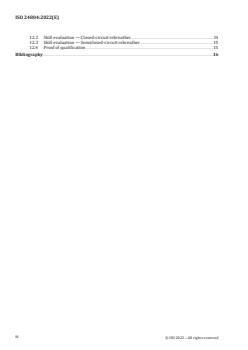 ISO 24804:2022 - Recreational diving services — Requirements for rebreather diver training — No-decompression diving
Released:30. 08. 2022 - Page 4 preview