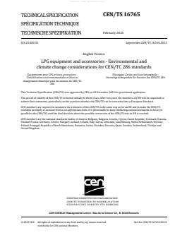 TS CEN/TS 16765:2025 - Page 3 preview