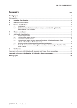 ISO/TS 19488:2021 - Acoustique — Système de classification acoustique des logements
Released:9/16/2021 - Page 3 preview