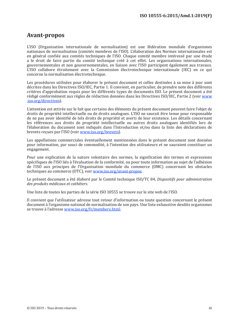 ISO 10555-6:2015/Amd 1:2019 ISO 10555-6:2015/Amd 1:2019 - Cathéters intravasculaires — Cathéters stériles et non réutilisables — Partie 6: Chambres à cathéter implantables — Amendement 1
Released:11/28/2019