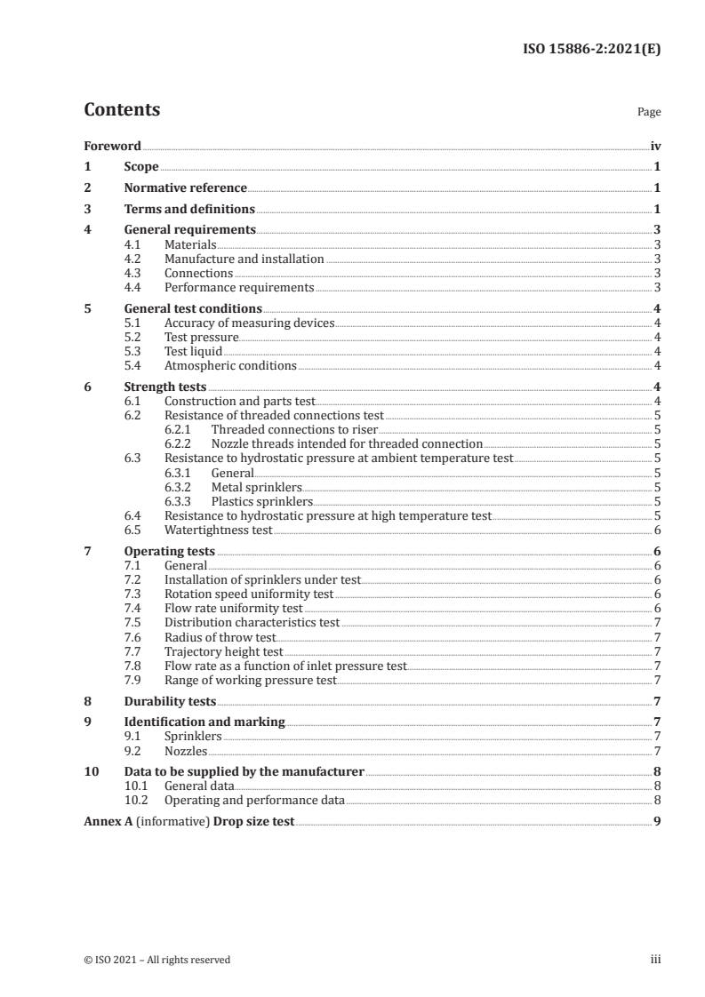 ISO 15886-2:2021 - Agricultural irrigation equipment — Sprinklers — Part 2: Design and operation requirements
Released:6/8/2021