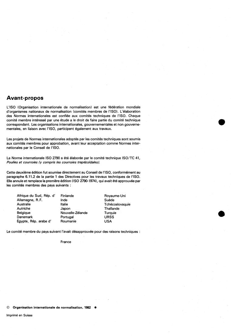 ISO 2790:1982 ISO 2790:1982 - Narrow V-belt drives for the automotive industry — Dimensions
Released:11/1/1982 - Page 2 preview
