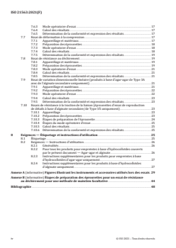 ISO 21563:2021 - Médecine bucco-dentaire — Produits pour empreintes à base d'hydrocolloïdes
Released:8/31/2021 - Page 4 preview