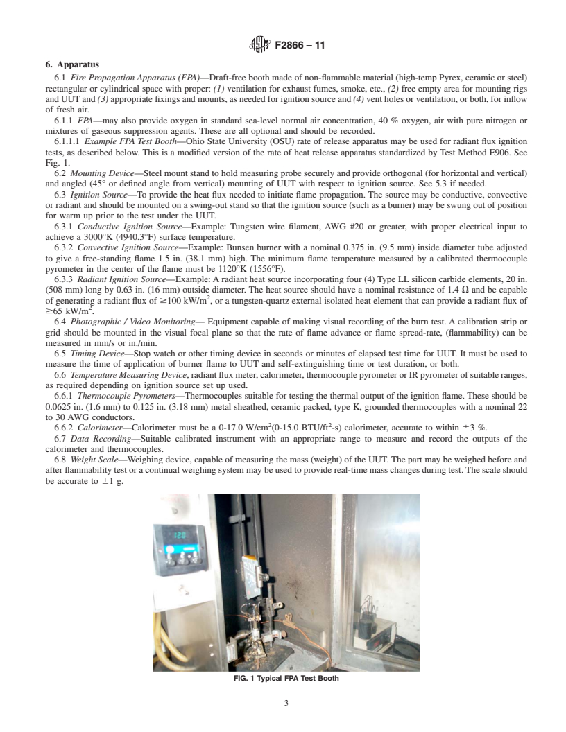 REDLINE ASTM F2866-11 - Standard Test Method for Flammability of a Membrane Switch in Defined Assembly