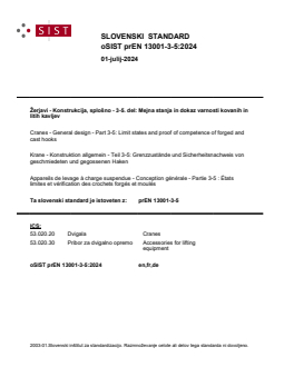 EN 13001-3-5:2025 prEN 13001-3-5:2024 - Page 1 preview