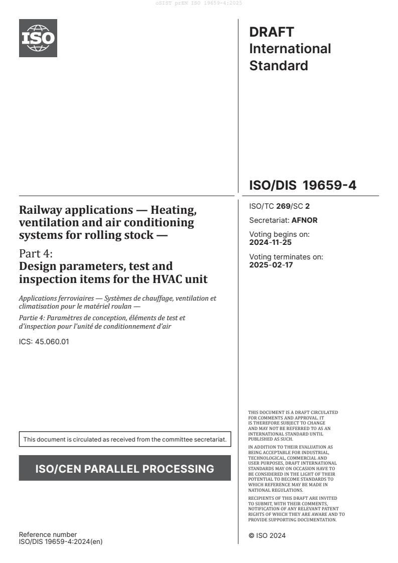 prEN ISO 19659-4:2025 - BARVE