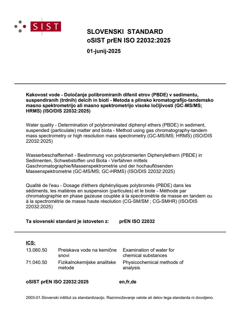 prEN ISO 22032:2025