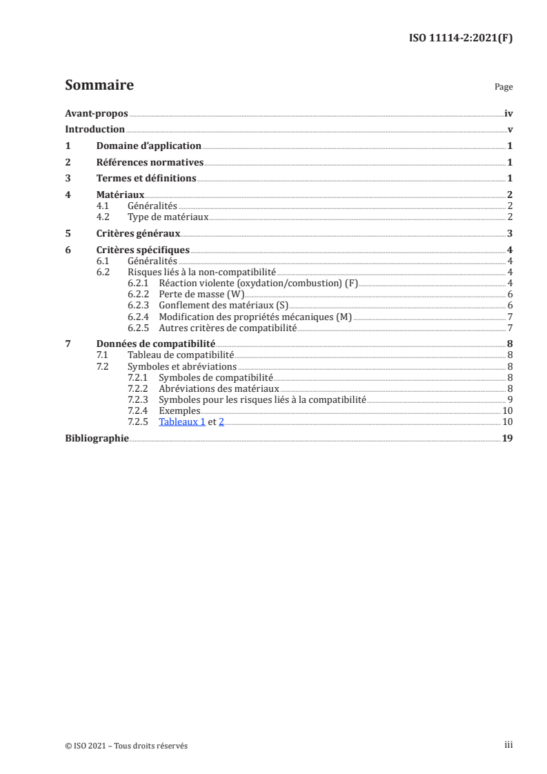 ISO 11114-2:2021 ISO 11114-2:2021 - Bouteilles à gaz — Compatibilité des matériaux des bouteilles et des robinets avec les contenus gazeux — Partie 2: Matériaux non métalliques
Released:10/20/2021