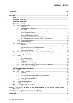 ISO 24120-1:2022 - Agricultural irrigation equipment — Guideline on the implementation of pressurized irrigation systems — Part 1: General principles of irrigation
Released:30. 06. 2022 - Page 3 preview