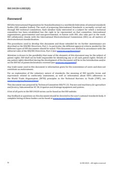 ISO 24120-1:2022 - Agricultural irrigation equipment — Guideline on the implementation of pressurized irrigation systems — Part 1: General principles of irrigation
Released:30. 06. 2022 - Page 4 preview