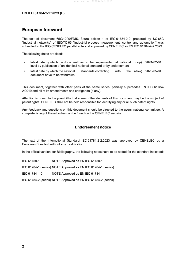 EN IEC 61784-2-2:2023 EN IEC 61784-2-2:2023 - Page 4 preview