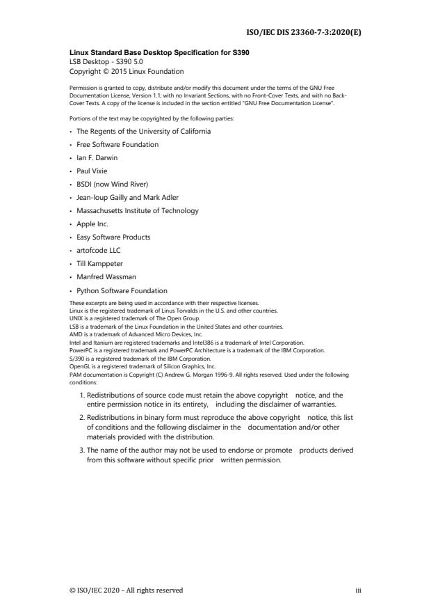 ISO/IEC DIS 23360-7-3