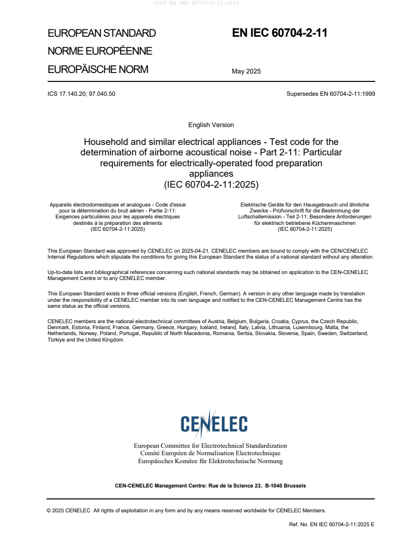 EN IEC 60704-2-11:2025
