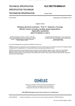 SIST-TS CLC IEC/TS 60034-31:2024 - BARVE - Page 3 preview