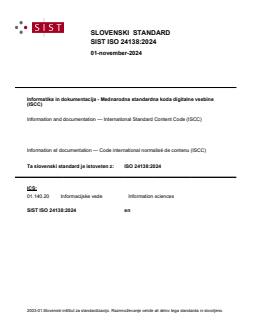 SIST ISO 24138:2024 SIST ISO 24138:2024 - Page 1 preview