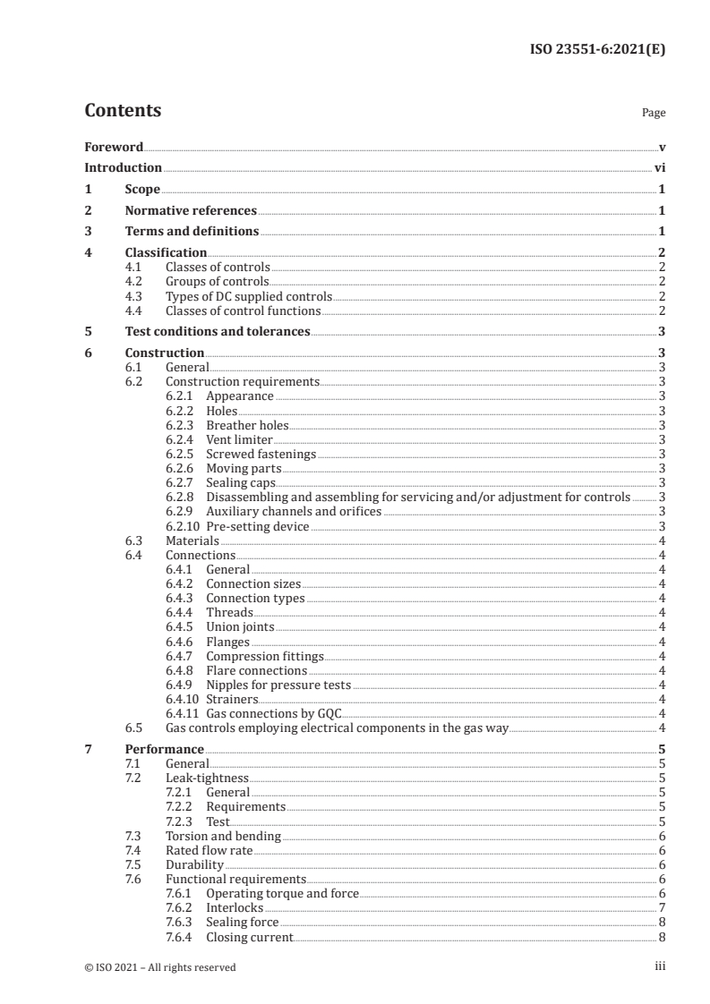 ISO 23551-6:2021 - Safety and control devices for gas burners and gas-burning appliances — Particular requirements — Part 6: Thermoelectric flame supervision controls
Released:11/1/2021