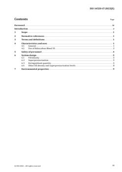 ISO 14520-17:2022 - Gaseous fire-extinguishing systems — Physical properties and system design — Part 17:  Halocarbon Blend 55
Released:2/14/2022 - Page 3 preview