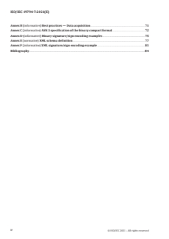 ISO/IEC 19794-7:2021 ISO/IEC 19794-7:2021 - Information technology — Biometric data interchange formats — Part 7: Signature/sign time series data
Released:10/29/2021 - Page 4 preview