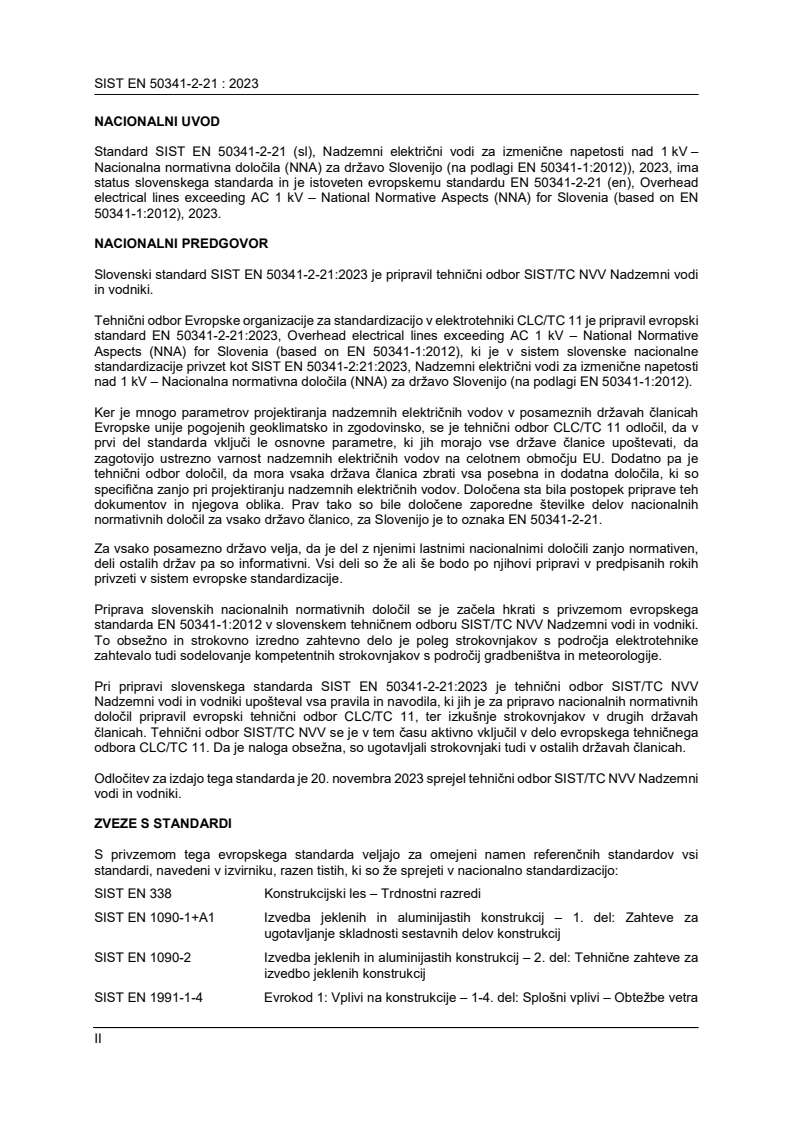 SIST EN 50341-2-21:2023 SIST EN 50341-2-21:2023 - Page 2 preview