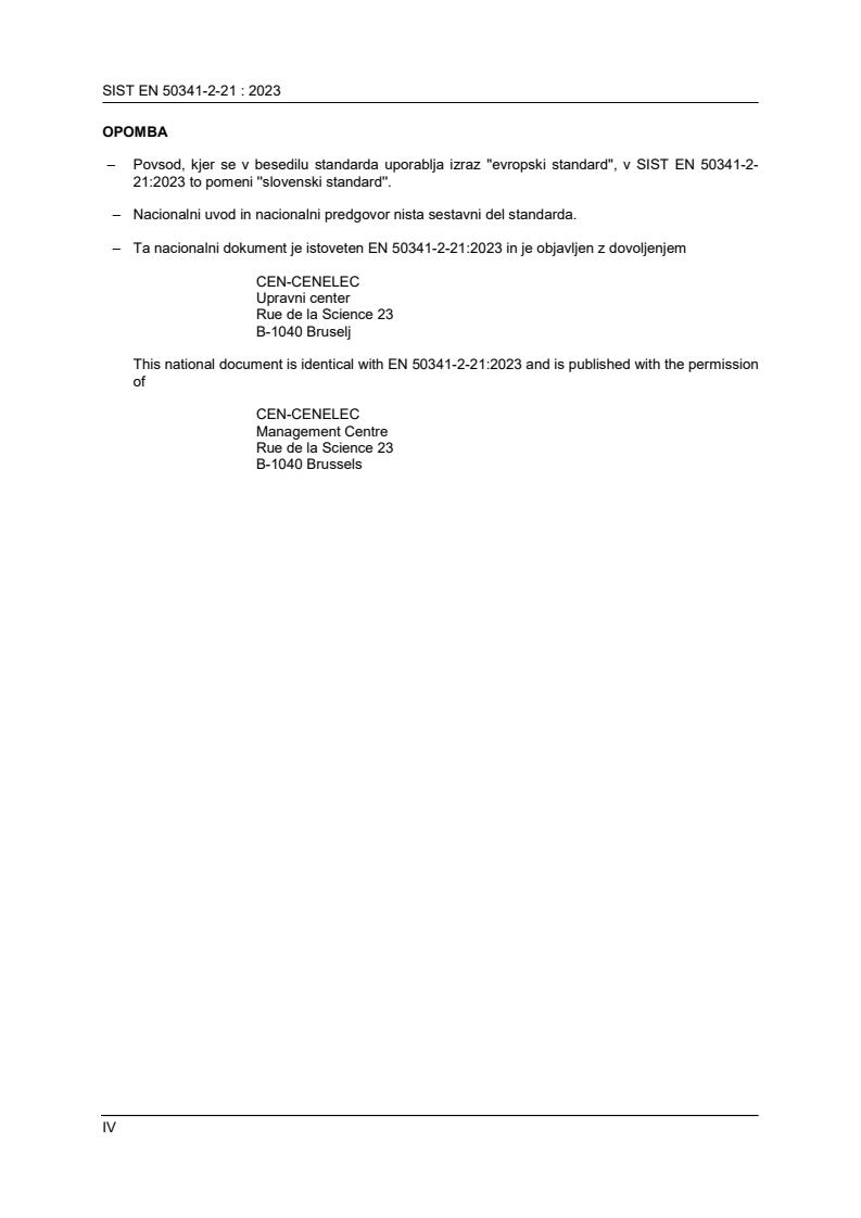 SIST EN 50341-2-21:2023 SIST EN 50341-2-21:2023 - Page 4 preview