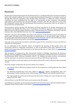 ISO 25239-5:2020 ISO 25239-5:2020 - Friction stir welding — Aluminium — Part 5: Quality and inspection requirements
Released:7/1/2020 - Page 4 preview