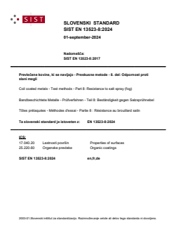 EN 13523-8:2024 EN 13523-8:2024 - Page 1 preview