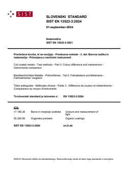 EN 13523-3:2024 EN 13523-3:2024 - Page 1 preview