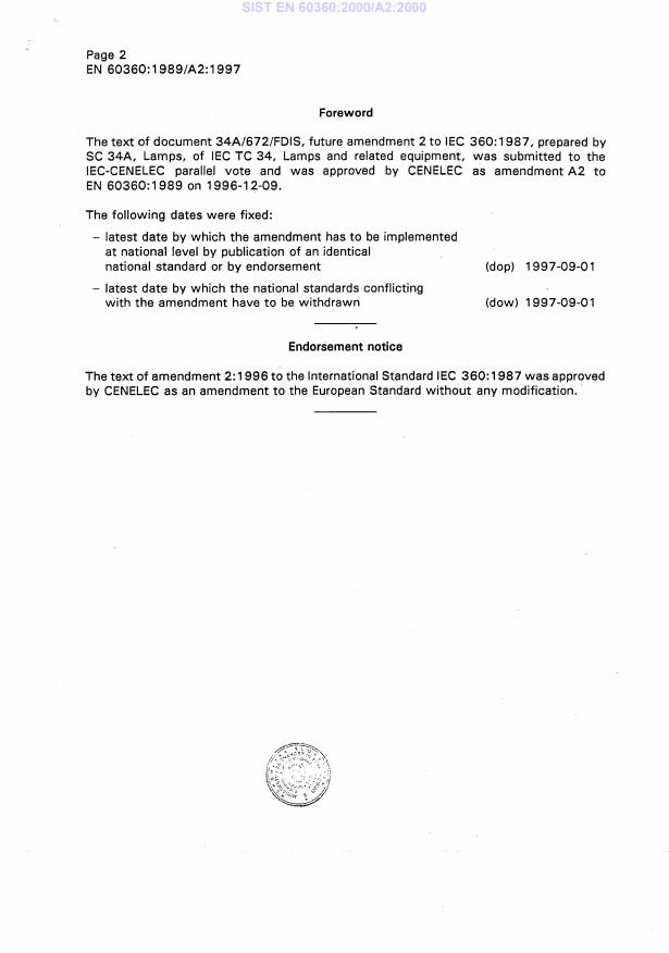 EN 60360:1989/A2:1997 EN 60360:2000/A2:2000 - Page 4 preview