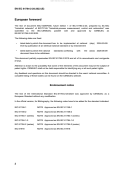 EN IEC 61784-2-20:2023 EN IEC 61784-2-20:2023 - Page 4 preview