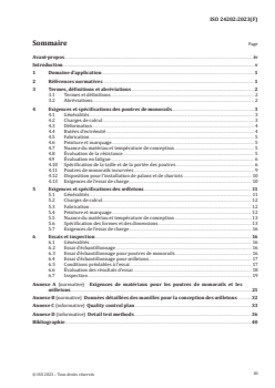 ISO 24202:2023 - Industries du pétrole et du gaz, y compris les énergies à faible teneur en carbone — Petits matériels pour projets Offshore — Poutres et oeilletons des monorails
Released:17. 10. 2023 - Page 3 preview