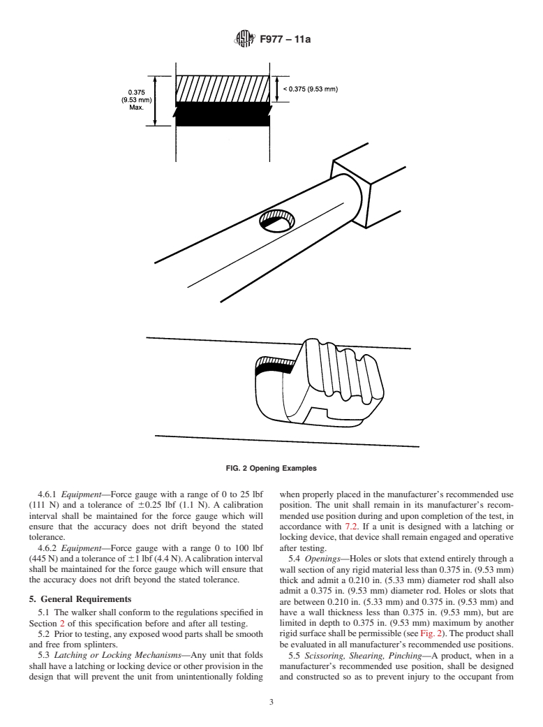 ASTM F977-11a - Standard Consumer Safety Specification for Infant Walkers