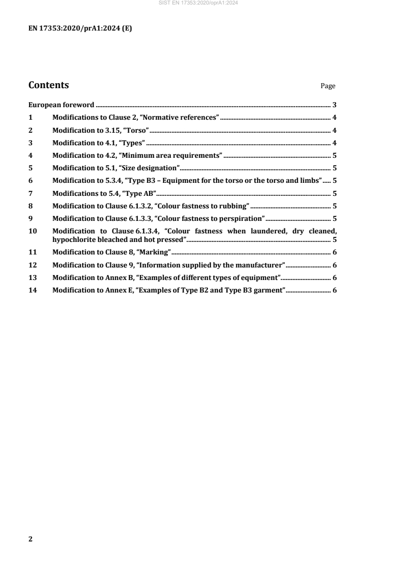 EN 17353:2020/prA1 EN 17353:2020/oprA1:2024 - Page 4 preview