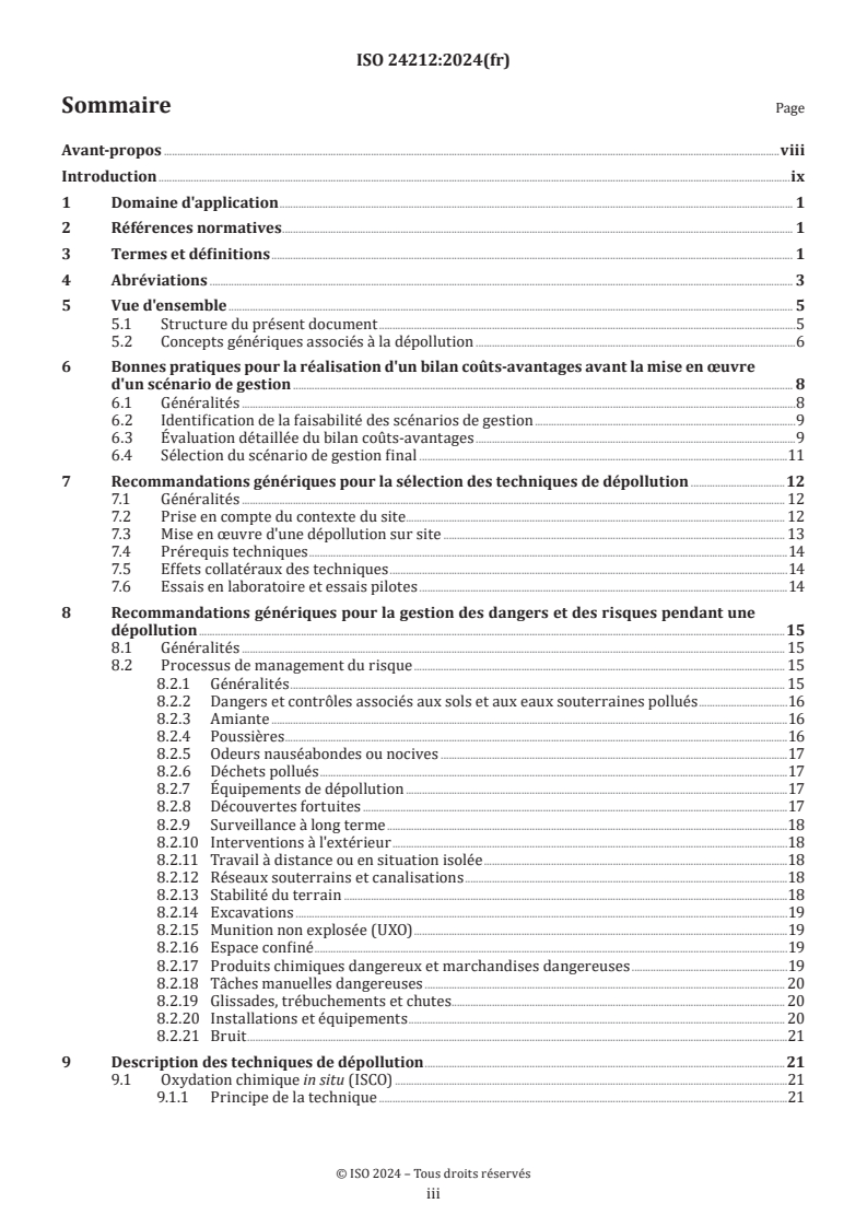 ISO 24212:2024 - Techniques de dépollution appliquées aux sites pollués
Released:20. 09. 2024