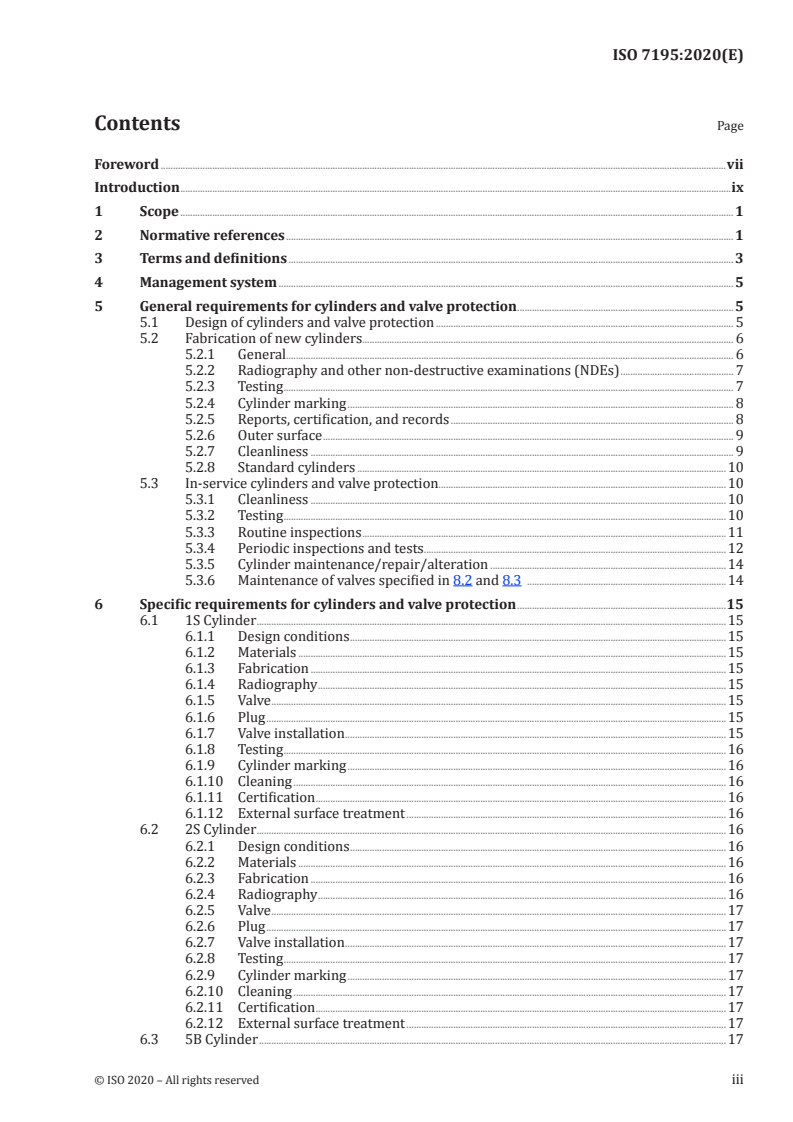 ISO 7195:2020 - Nuclear energy — Packagings for the transport of uranium hexafluoride (UF6)
Released:11/20/2020