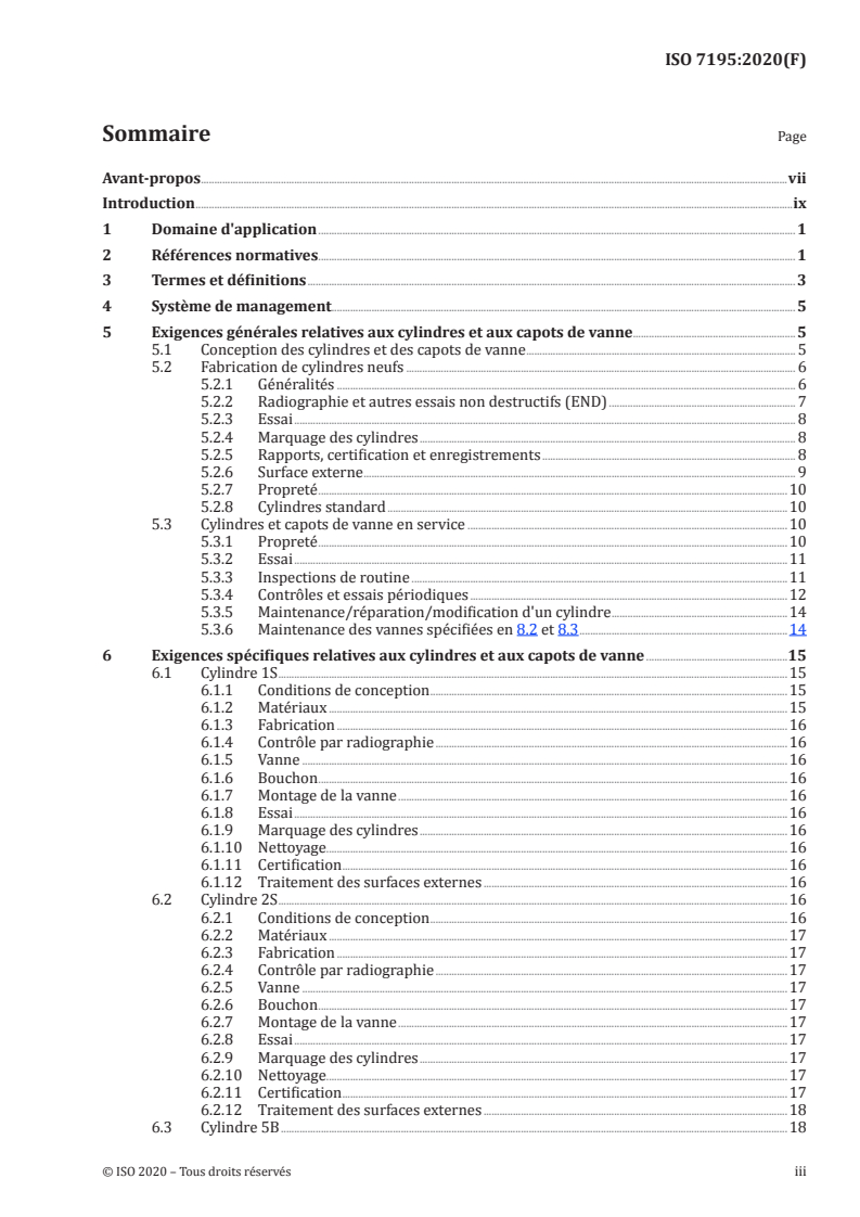 ISO 7195:2020 - Energie nucléaire — Emballages pour le transport de l’hexafluorure d’uranium (UF6)
Released:11/20/2020