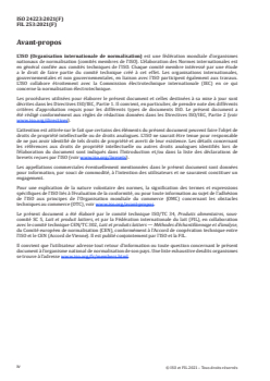 ISO 24223:2021 - Fromage — Lignes directrices pour la préparation des échantillons en vue des essais physiques et chimiques
Released:11/10/2021 - Page 4 preview