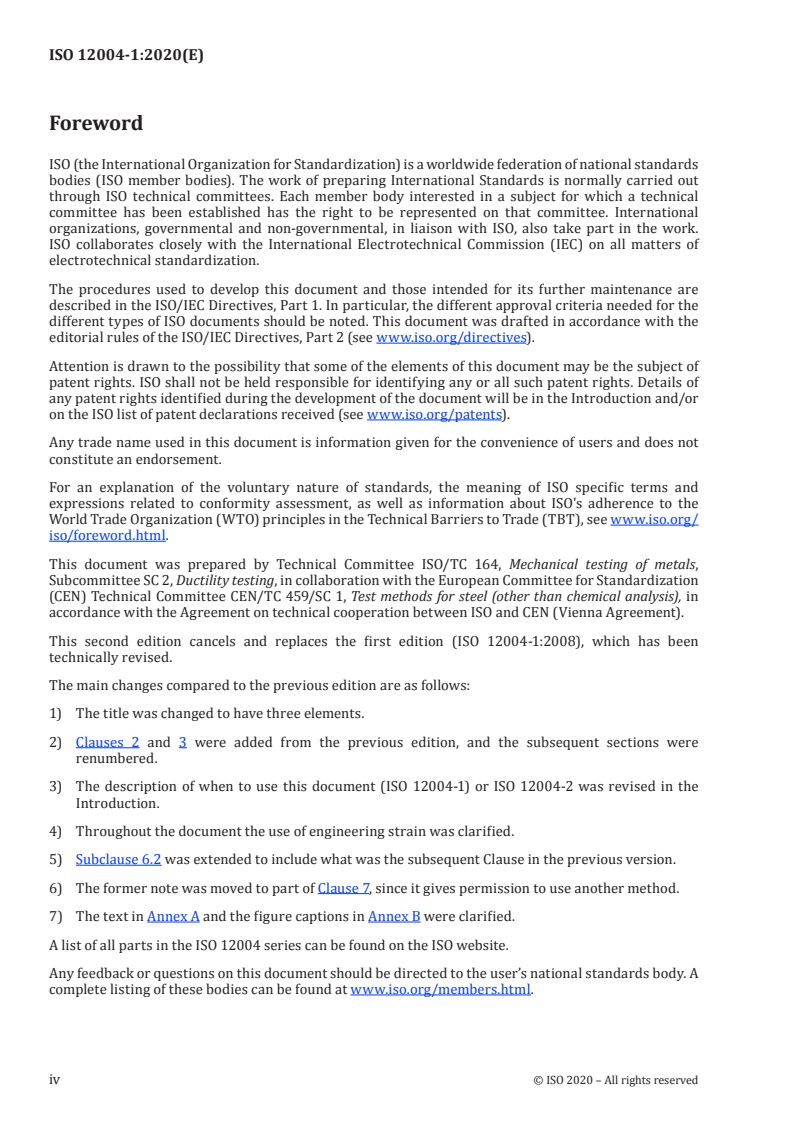 ISO 12004-1:2020 ISO 12004-1:2020 - Metallic materials — Determination of forming-limit curves for sheet and strip — Part 1: Measurement and application of forming-limit diagrams in the press shop
Released:10/26/2020 - Page 4 preview