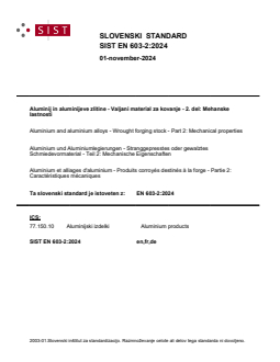 EN 603-2:2024 - Page 1 preview