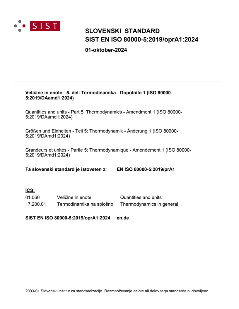 EN ISO 80000-5:2019/oprA1:2024