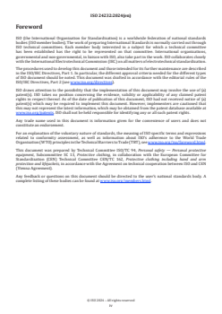 ISO 24232:2024 ISO 24232:2024 - Protective clothing — Protection against rain
Released:11. 10. 2024 - Page 4 preview