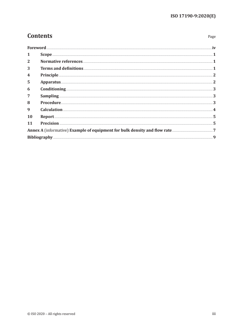 ISO 17190-9:2020 ISO 17190-9:2020 - Urine-absorbing aids for incontinence — Polyacrylate superabsorbent powders — Part 9: Test method for gravimetric determination of flow rate and bulk density
Released:10/27/2020