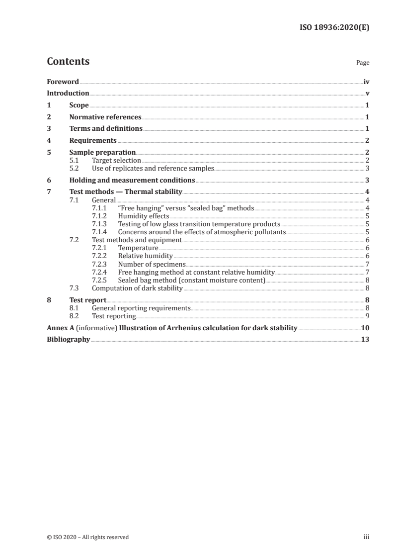 ISO 18936:2020 - Imaging materials — Processed colour photographs — Methods for measuring thermal stability
Released:8/20/2020