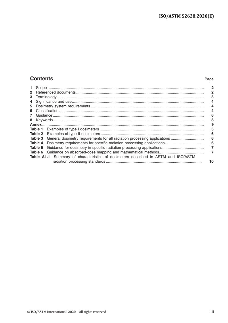 ISO/ASTM 52628:2020 - Standard practice for dosimetry in radiation processing
Released:4/1/2020